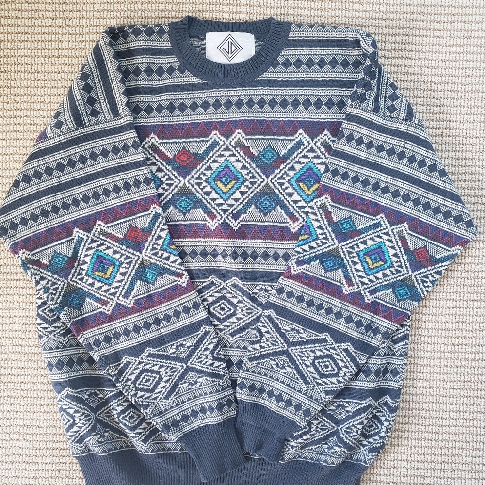 Vintage wool ski sweater